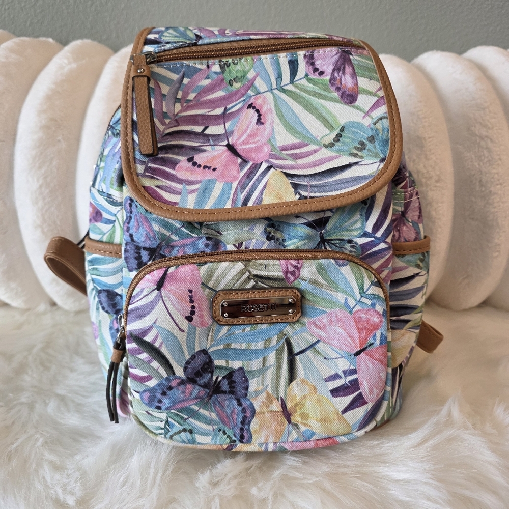 Butterlies Multi-Color Backpack - Picture 16 of 16